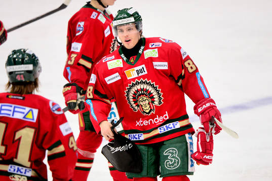 Frölundas Andreas Johnson jublar