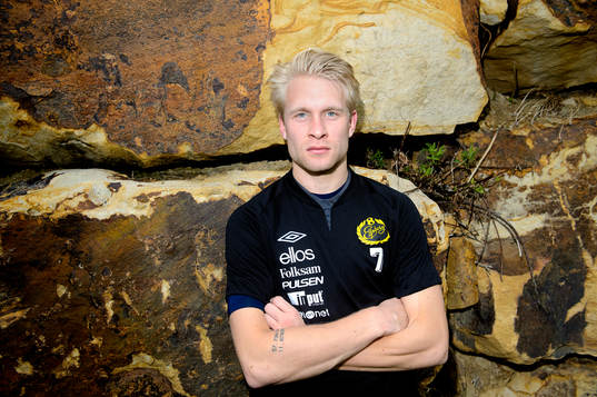 Elfsborgs Johan Larsson porträtteras