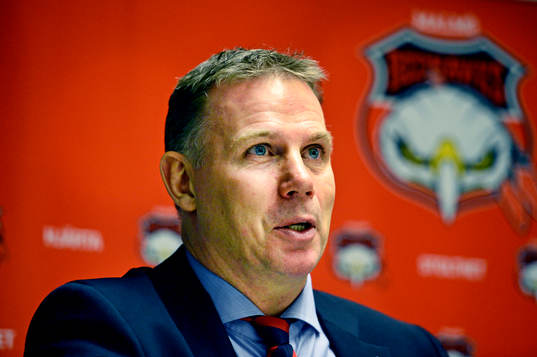 Malmö Redhawks tränare Mats Lusth