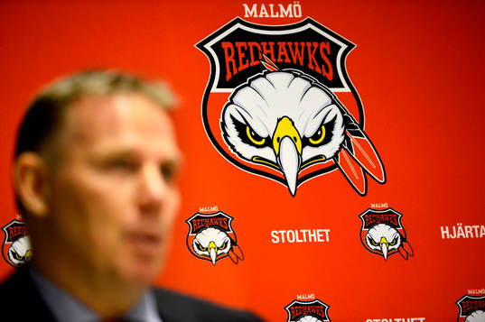 Malmö Redhawks tränare Mats Lusth