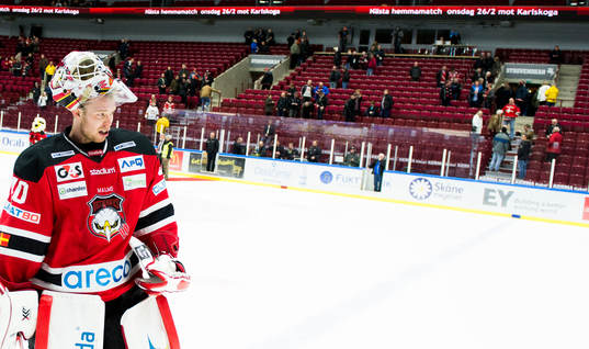 Malmö Redhawks målvakt Pontus Sjögren