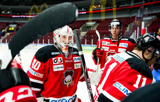 Malmö Redhawks målvakt Pontus Sjögren