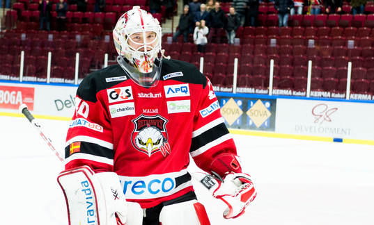 Malmö Redhawks målvakt Pontus Sjögren
