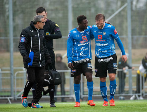 Halmstads Jesper Westerberg skadad