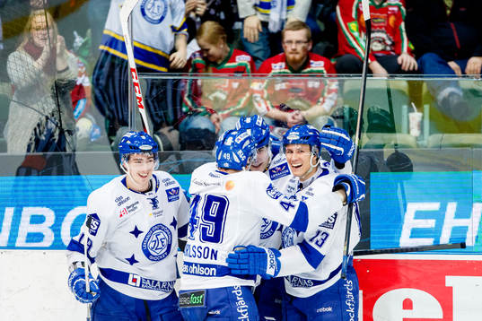 Leksands Tobias Forsberg, Gabriel Karlsson, Patrik Hersley