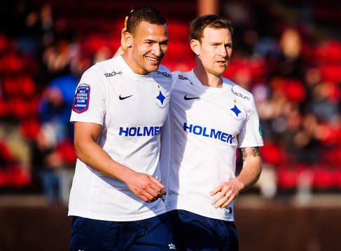 Norrköpings Edvard Skagestad  och Marcus Falk Olander