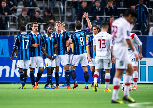 Djurgårdens Yussif Chibsah, Erton Fejzullahu, Amadou Jawo,