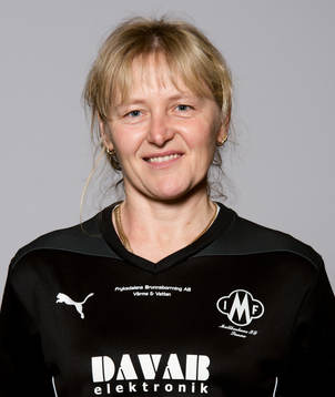  Mallbackens Målvaktstränare Barbara Rembiesa poserar för ett porträtt den 12 mars 2014 i Sunne.