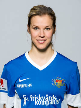 Damfotbollsspelaren Erika Nilsson-Waara, Sunnanå