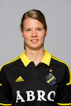 Damfotbollsspelaren Maija Saari, AIK
