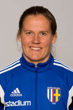 Jessica Julin, Huvudtränare, Hovås/Billdal, poserar för ett porträtt den 20 mars 2014 i Göteborg.