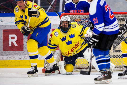 Tre Kronor Legends målvakt Tommy Söderström