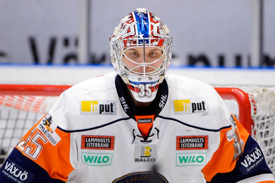 Växjös målvakt Teemu Lassila