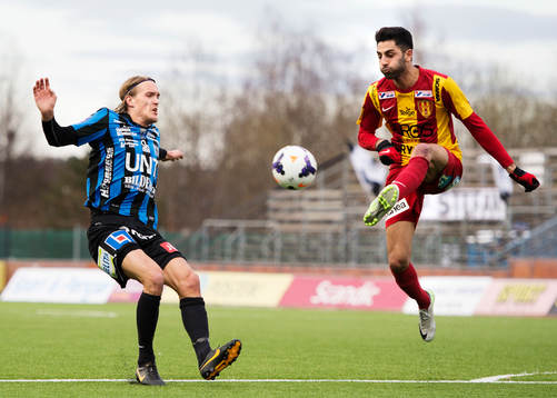 Sirius Kim Skoglund och Syrianskas Isa Demir