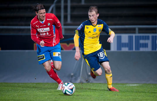 Östers Freddy Söderberg och Ängelholms Albin Nilsson i