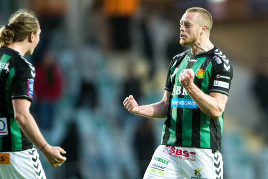 GAIS Björn Andersson jublar