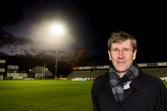 Landskrona BOIS nya ordförande Gabriel Munck poserar för ett porträtt