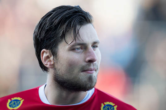 Landskronas målvakt Niklas Uddenäs