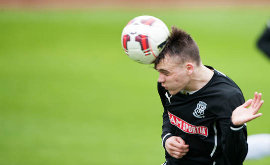 Nick i matchen i div. 111 mellan Sölvesborg och IFK Hässleholm i Sölvesborg 18 april 2014.