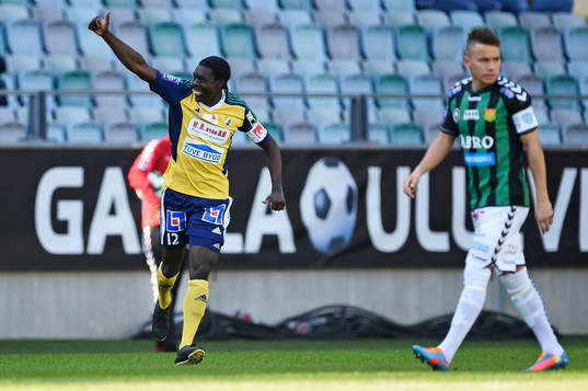 Ljungskiles Ken Sema jublar