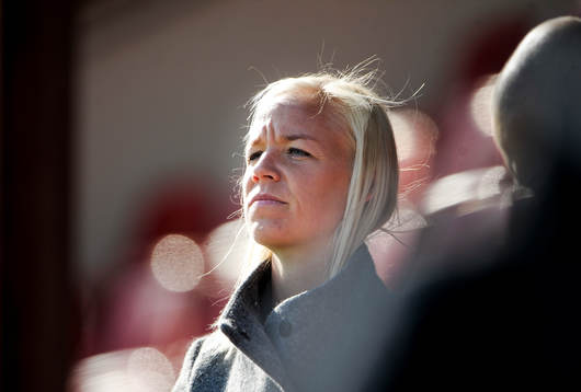 Tyresös Caroline Seger på läktaren