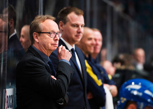 Sveriges förbundskapten Pär Mårts