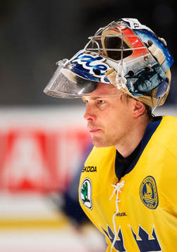 Sveriges målvakt Anders Nilsson