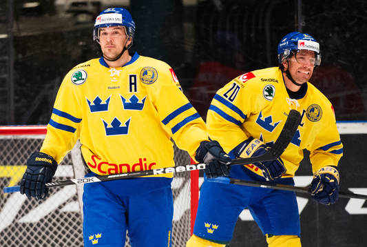 Sveriges Jimmie Ericsson och Joel Lundqvist