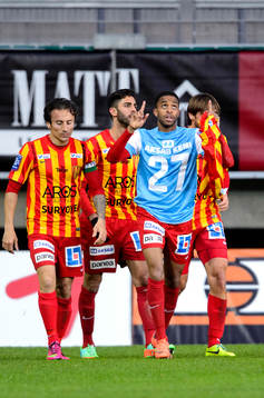 Syrianskas Yussuf Saleh jublar