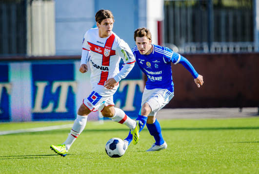 Assyriskas Fredrik Holster och Sundsvalls Daniel Sliper