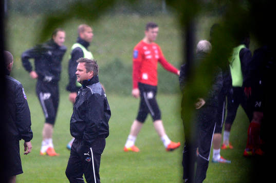  Helsingborgs tränare Roar Hansen