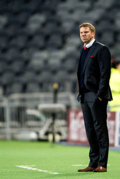 Kalmars tränare Hans Eklund