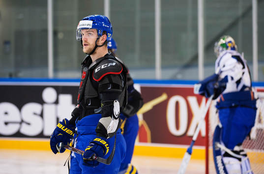 Mattias Ekholm och andra spelare i laget fick delta utan