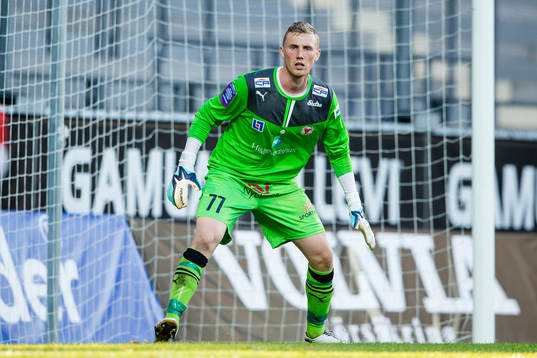 Kalmars målvakt Lars Cramer