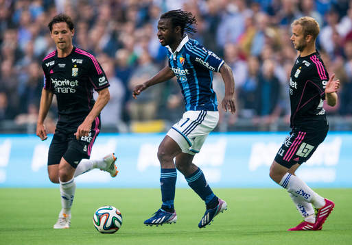 IFK Göteborgs Philip Haglund (h) och Robin Söder (v)