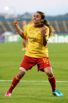 Tyresös Marta Vieira da Silva jublar