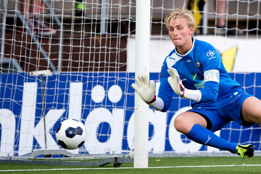 Örebros målvakt Jacob Rinne
