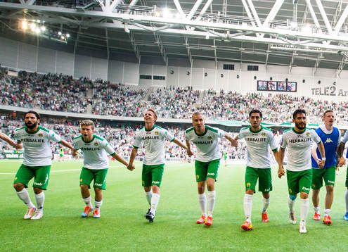 Hammarbys spelare tackar publiken