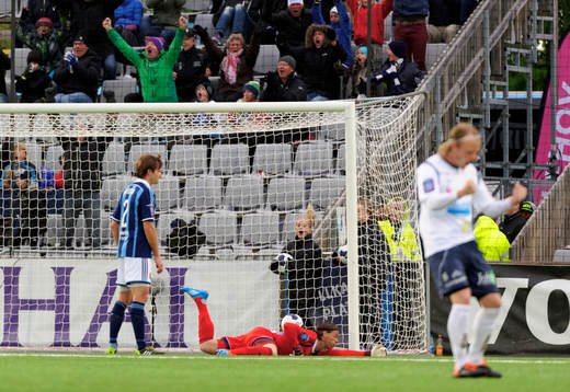 Kenneth Höie, Målvakt Djurgården släpper in 1-1