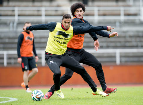 Belgiens Marouane Fellaini