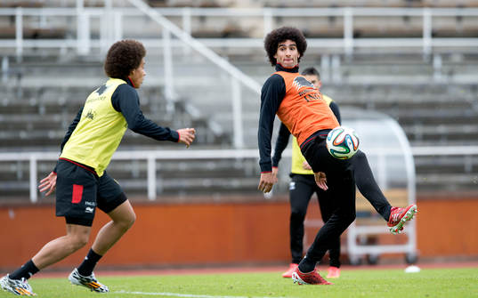 Belgiens Marouane Fellaini