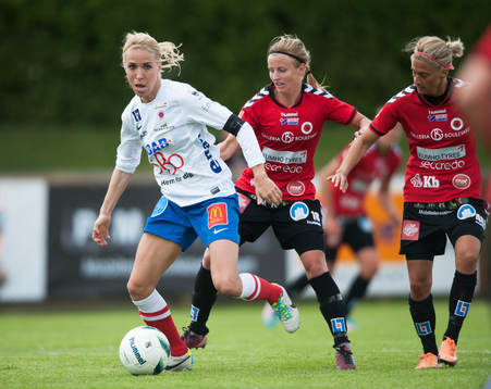 Örebros Elin Magnusson steget före Kristianstads Gudny