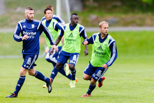 IFK Göteborgs Kjetil Waehler och Robin Söder
