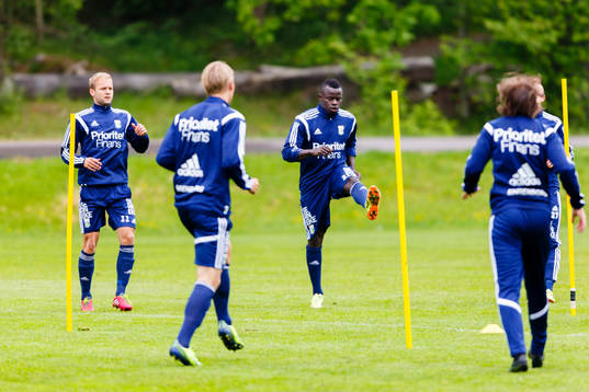 IFK Göteborgs Robin Söder och Malick Mane