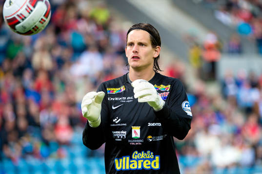 Falkenbergs målvakt Otto Martler