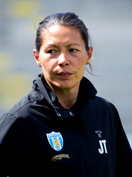 Göteborgs assisterande tränare Jane Törnqvist 