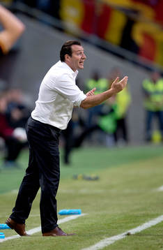 Belgiens förbundskapten Marc Wilmots