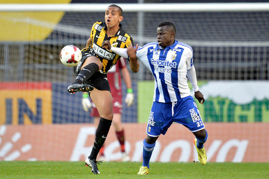 Häckens Walid Atta och IFK Göteborgs Malick Mané