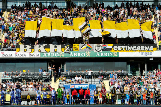 Häckens tifo