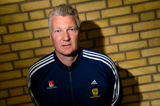Sveriges förbundskapten Thomas Sivertsson